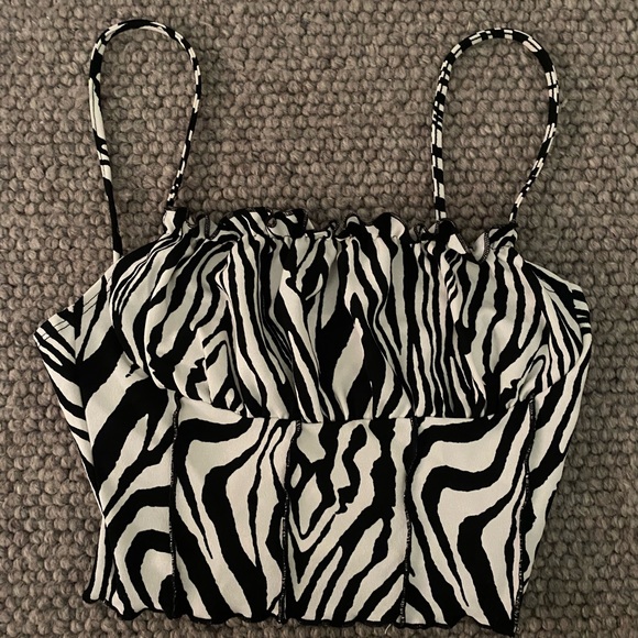 zebra print singlet